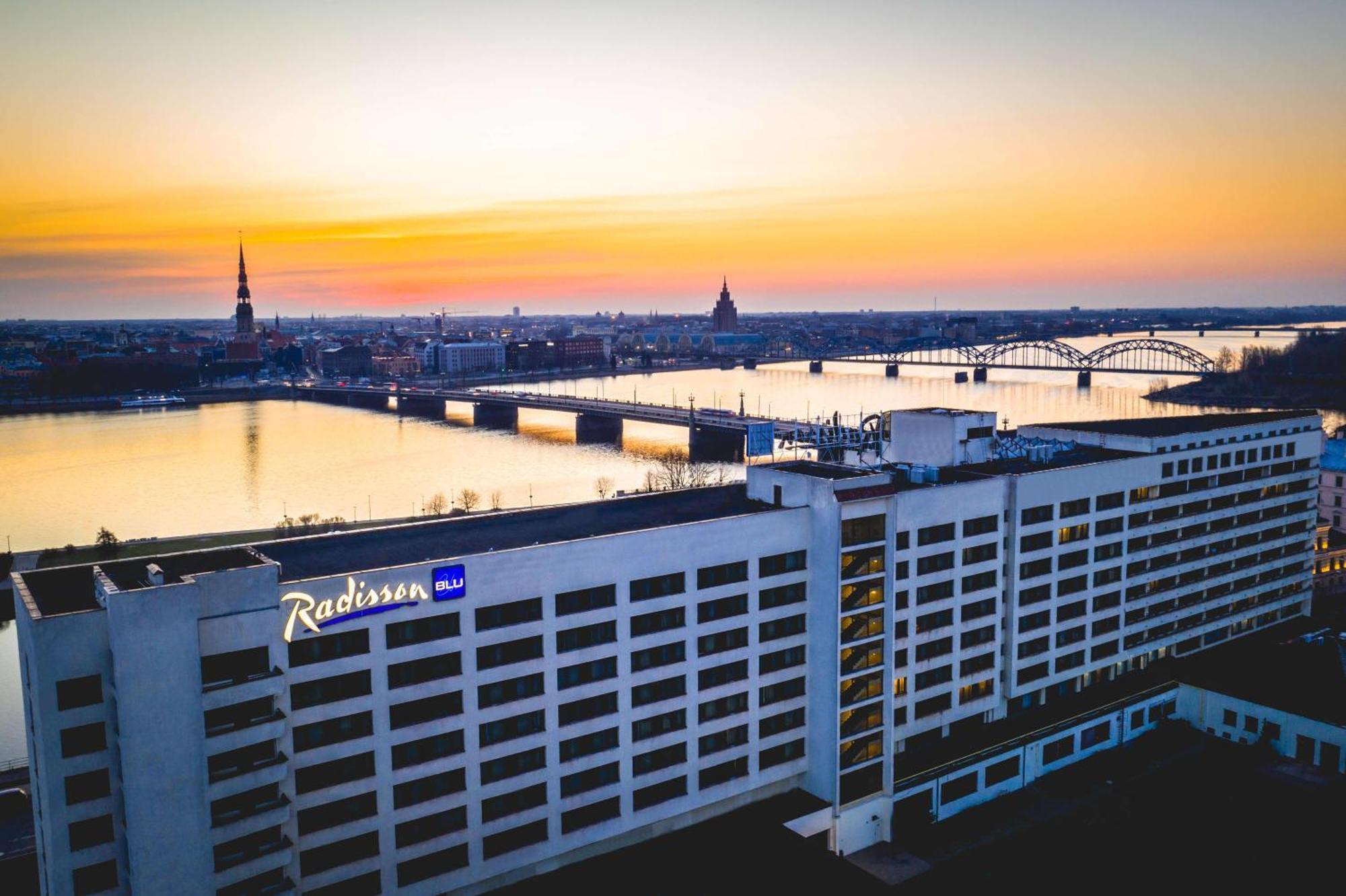 Radisson Blu Hotel & Spa, Daugava Ryga Zewnętrze zdjęcie